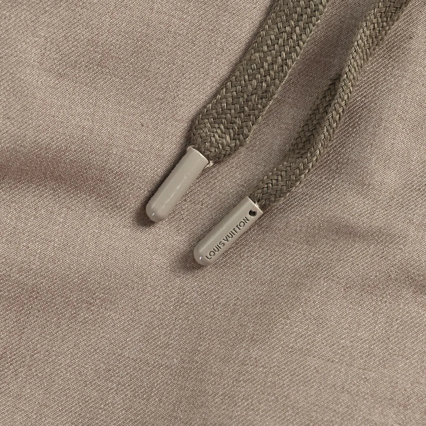 Louis Vuitton/Louis Vuitton 25Fw Khaki wool straight trousers